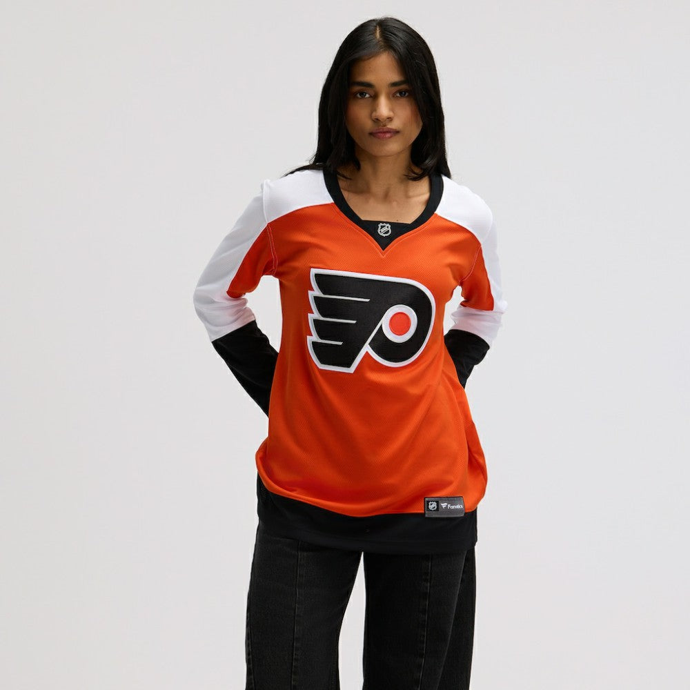 Philadelphia Flyers Fanatics Women's Home Breakaway Jersey - Burnt Orange - NHL