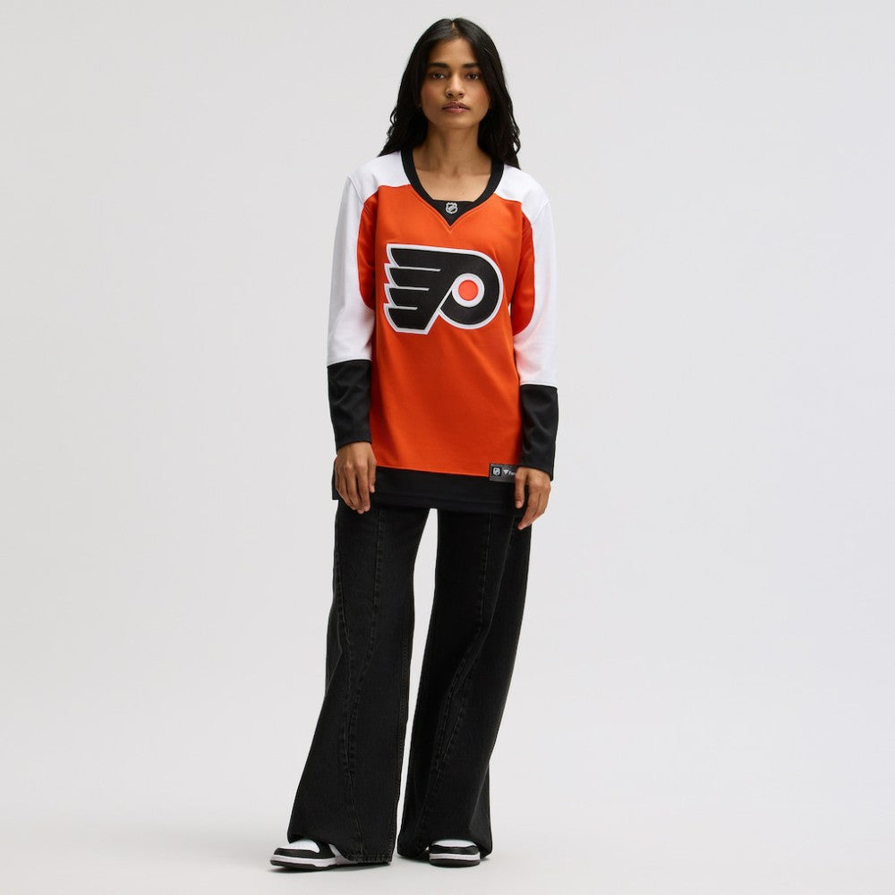 Philadelphia Flyers Fanatics Women's Home Breakaway Jersey - Burnt Orange - NHL