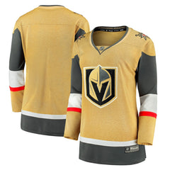 Vegas Golden Knights Fanatics Women's Home Breakaway Jersey - Gold - NHL