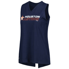 Houston Astros Levelwear Women's Paisley Chase V-Neck Tank Top - MLB