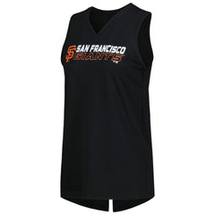 San Francisco Giants Levelwear Women's Paisley Chase V-Neck Tank Top - MLB