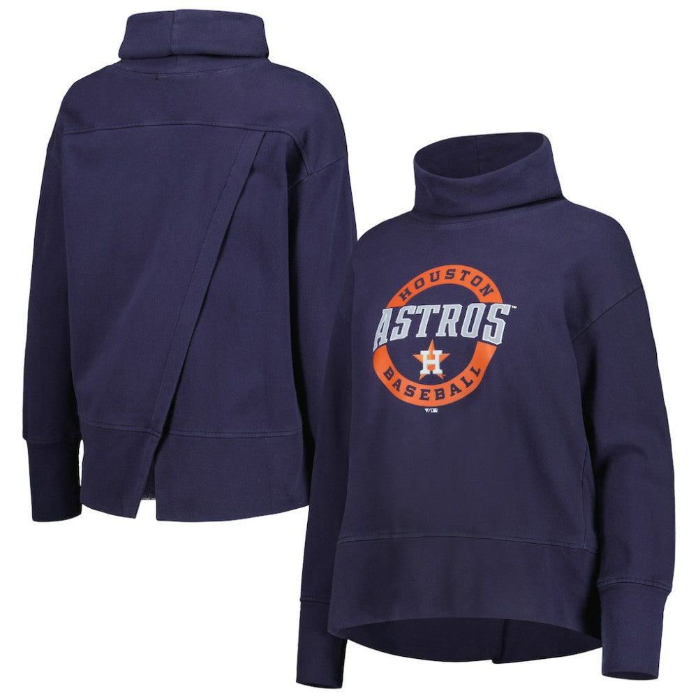 Houston Astros Levelwear Women's Sunset Farm Team Pullover Sweatshirt - MLB