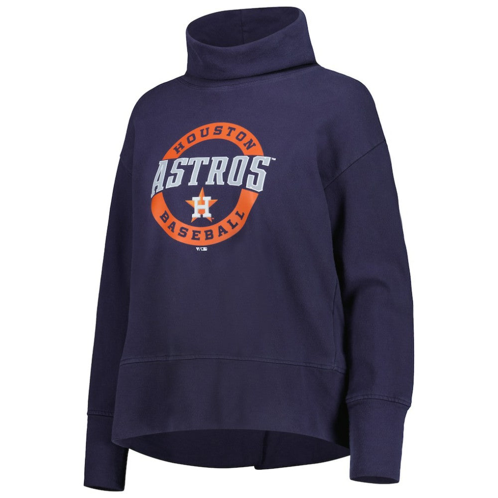 Houston Astros Levelwear Women's Sunset Farm Team Pullover Sweatshirt - MLB