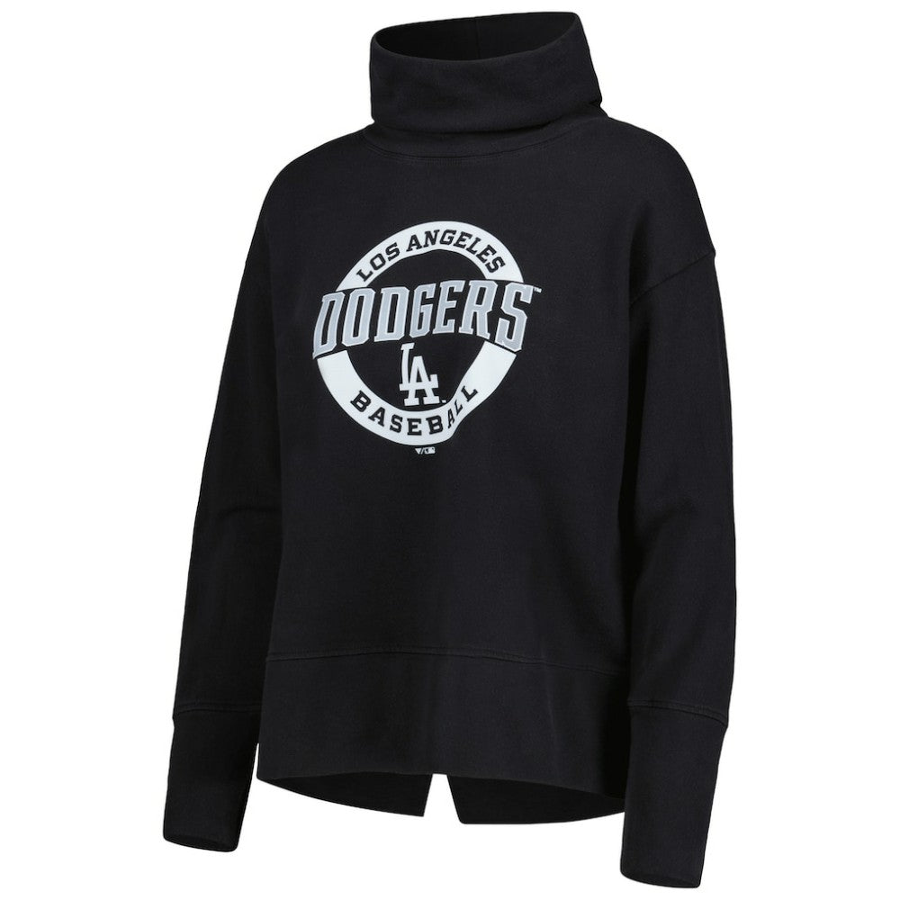 Los Angeles Dodgers Levelwear Women's Sunset Farm Team Pullover Sweatshirt - MLB