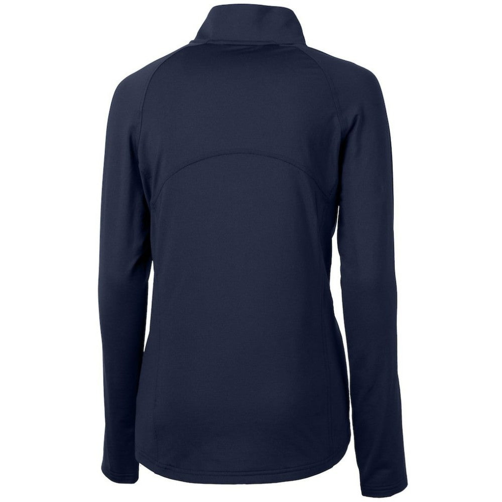Minnesota Twins Cutter & Buck Women's Adapt Eco Knit Stretch Half-Zip Logo Pullover Top - MLB