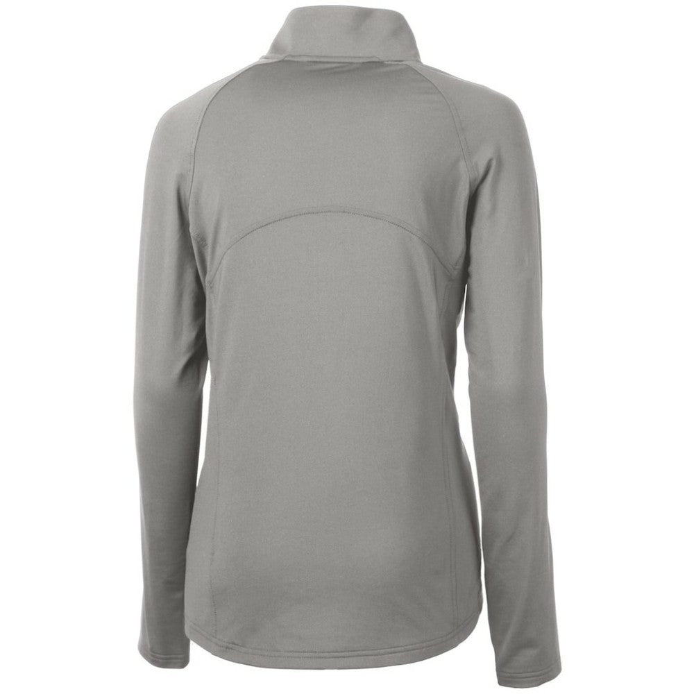 Minnesota Twins Cutter & Buck Women's Adapt Eco Knit Stretch Half-Zip Logo Pullover Top - MLB