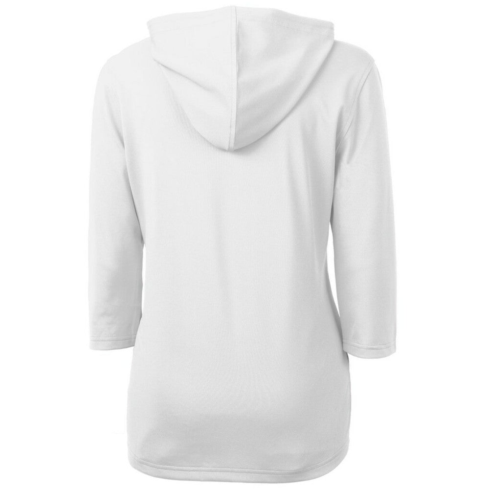 Minnesota Twins Cutter & Buck Women's DryTec Virtue Eco Pique Recycled Half-Zip Pullover Hoodie Top - MLB