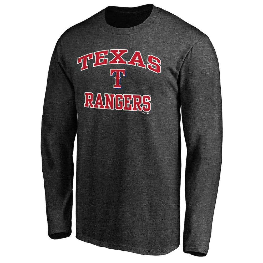 Texas Rangers Heart & Soul Team Long Sleeve T-Shirt - MLB