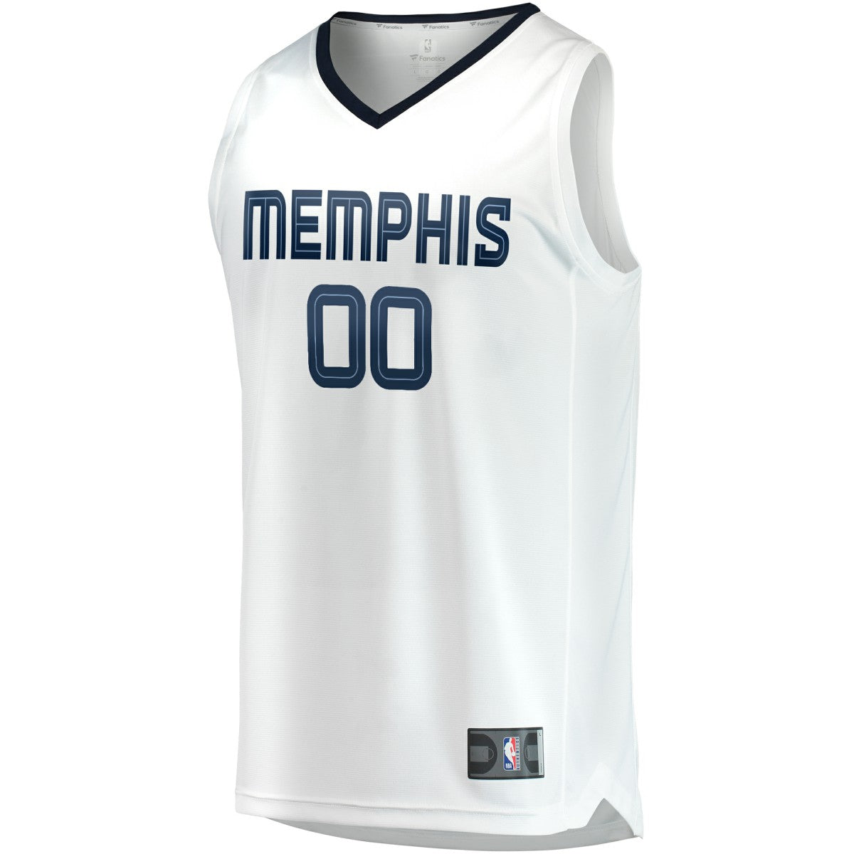 Memphis Grizzlies Fast Break Custom Replica Jersey Association Edition White - NBA