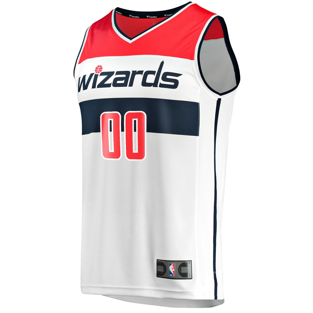 Washington Wizards Fast Break Custom Replica Jersey Association Edition White - NBA