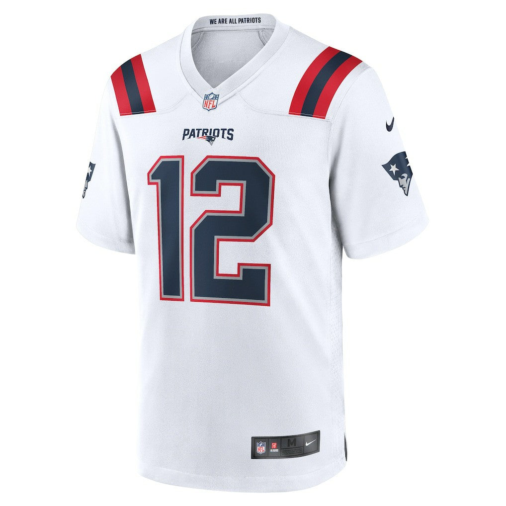 Tom Brady New England Patriots Retired Game Jersey White | Nike for Sale