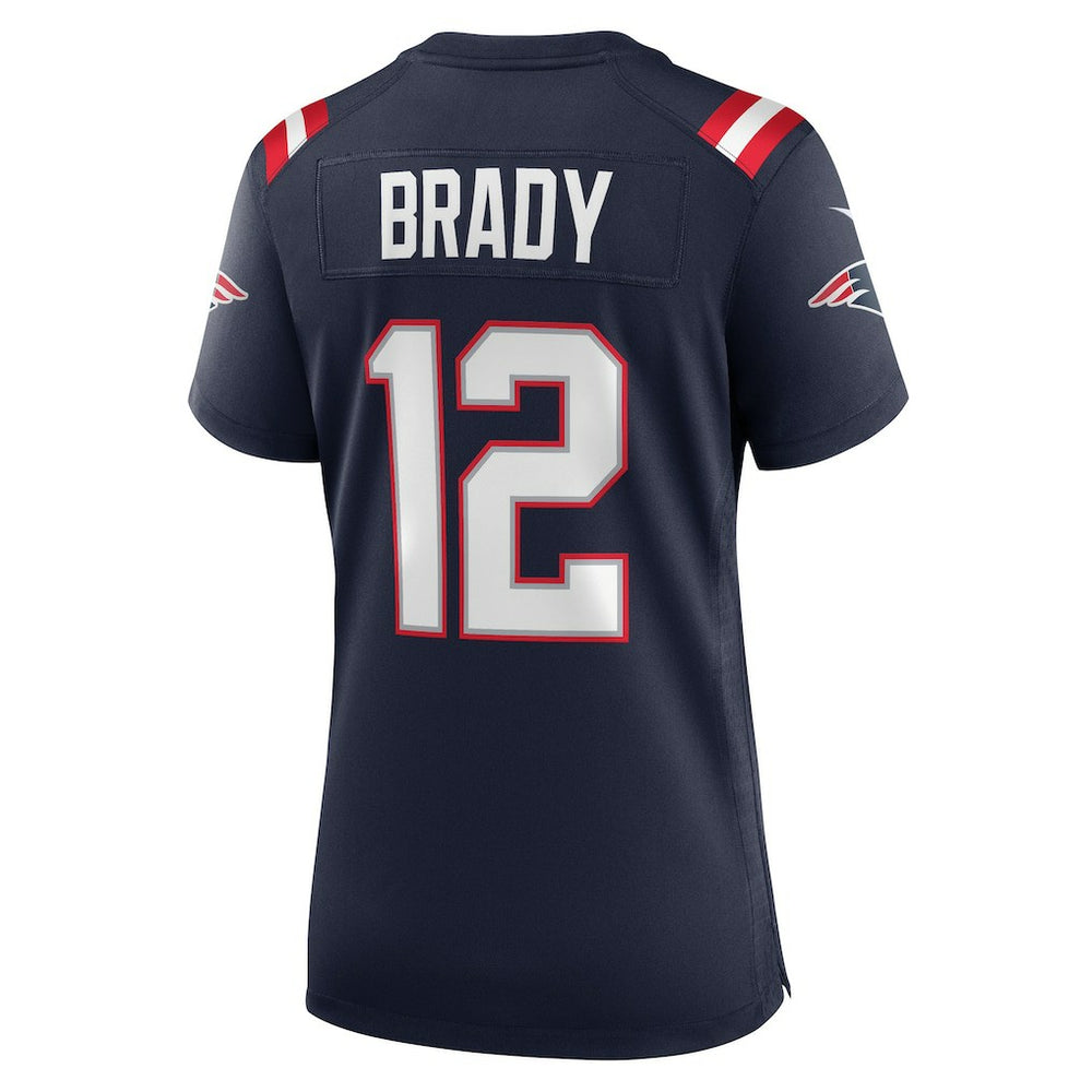 Tom Brady New England Patriots Women's Retired Game Jersey Navy | Nike for Sale