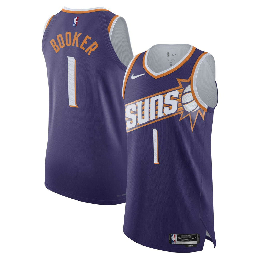 Devin Booker Phoenix Suns Authentic Jersey Icon Edition Purple - NBA