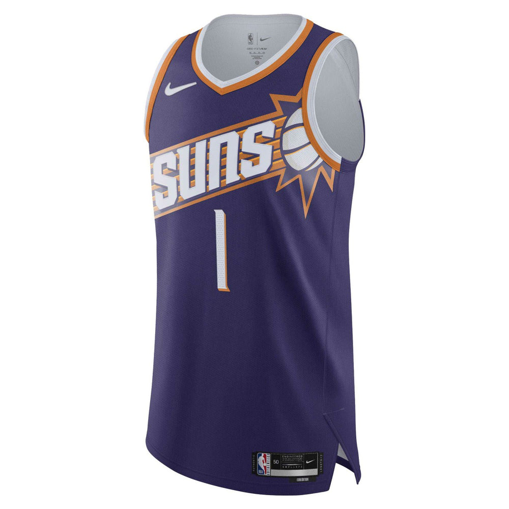 Devin Booker Phoenix Suns Authentic Jersey Icon Edition Purple - NBA