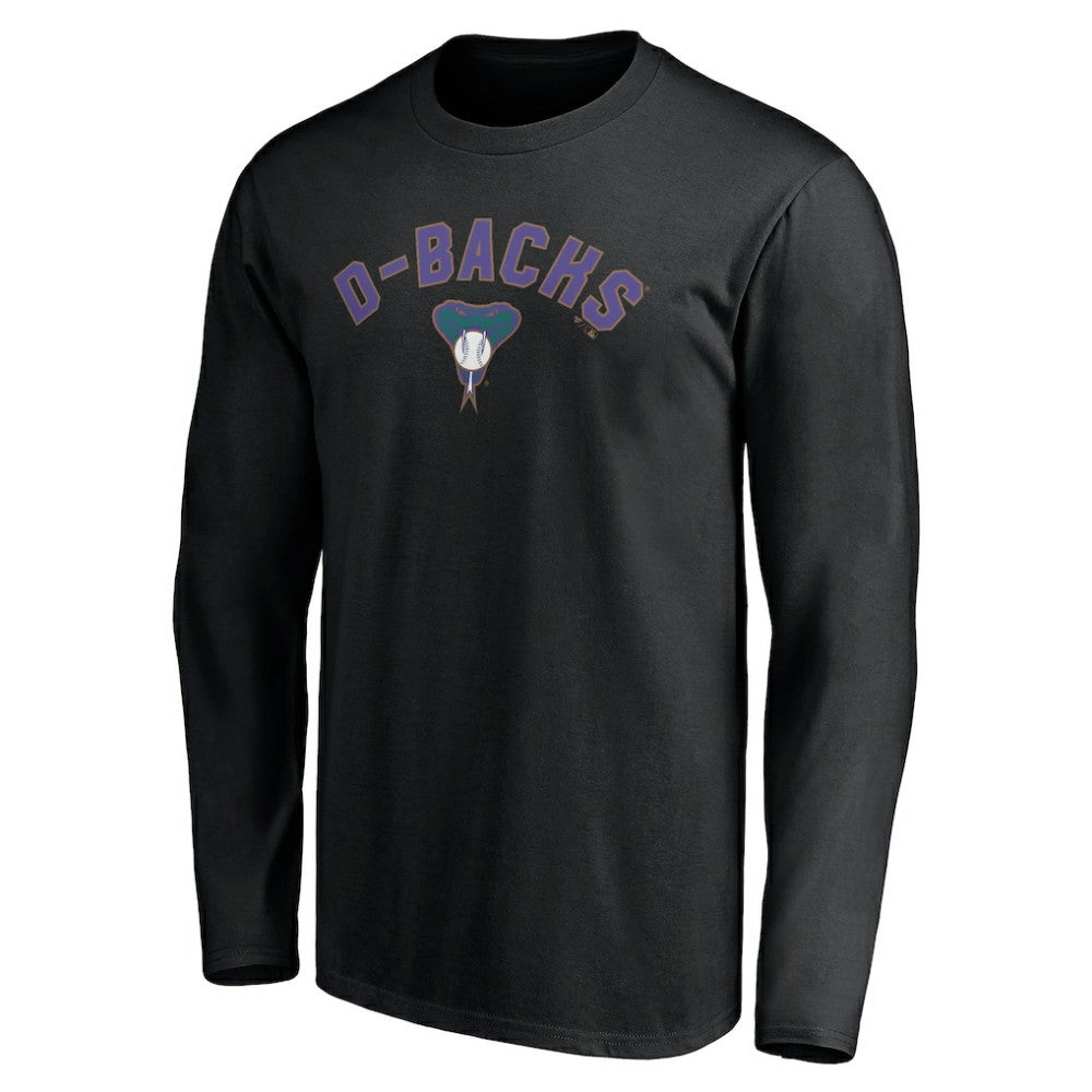 Arizona Diamondbacks Personalized Cooperstown Collection Winning Streak Long Sleeve T-Shirt - MLB