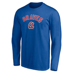 Atlanta Braves Personalized Cooperstown Collection Winning Streak Long Sleeve T-Shirt - MLB