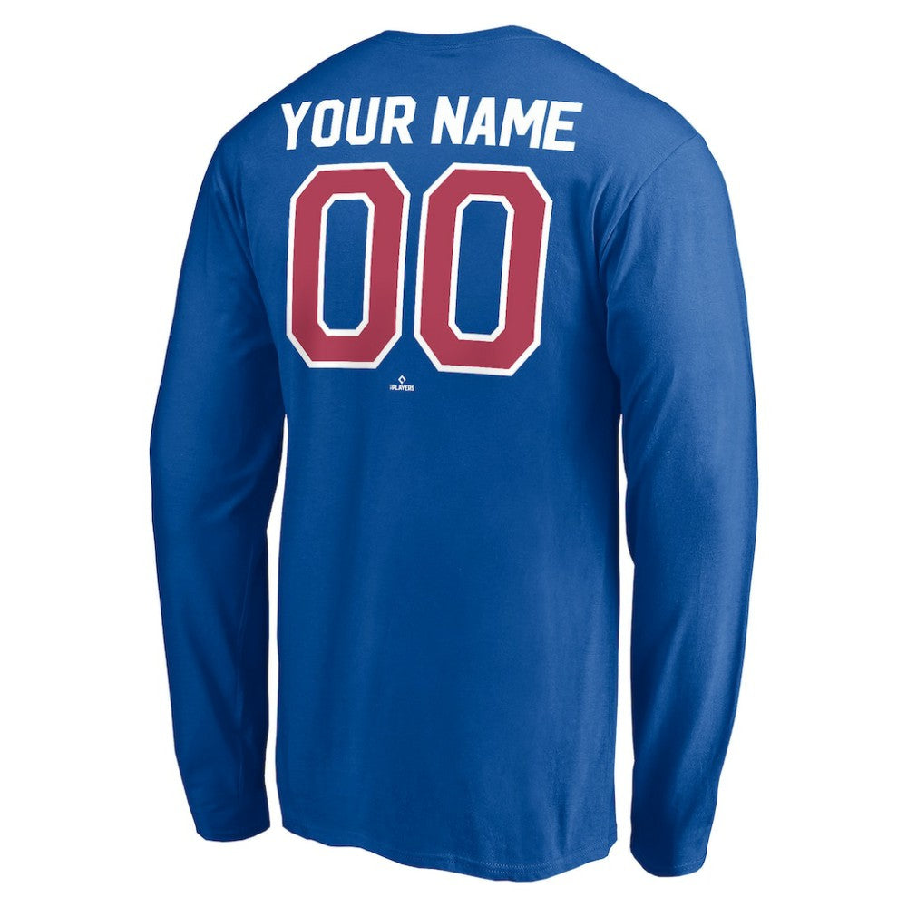Atlanta Braves Personalized Cooperstown Collection Winning Streak Long Sleeve T-Shirt - MLB