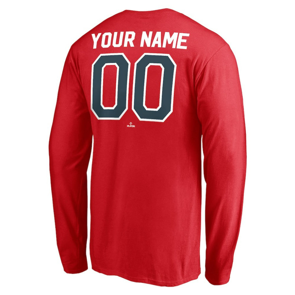 Boston Red Sox Personalized Cooperstown Collection Winning Streak Long Sleeve T-Shirt - MLB