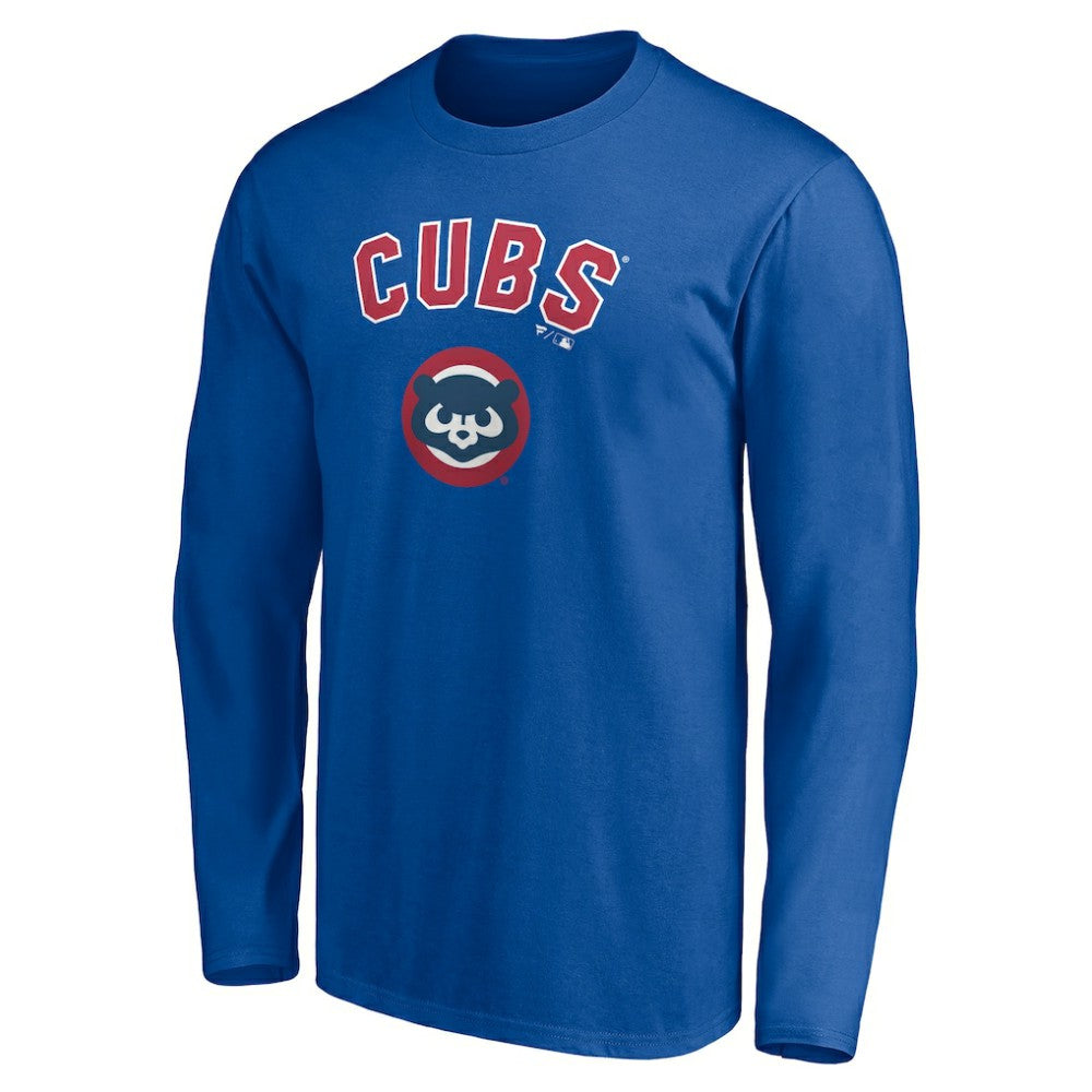 Chicago Cubs Personalized Cooperstown Collection Winning Streak Long Sleeve T-Shirt - MLB