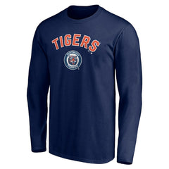 Detroit Tigers Personalized Cooperstown Collection Winning Streak Long Sleeve T-Shirt - MLB