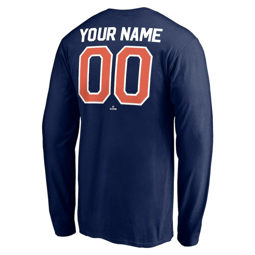 Detroit Tigers Personalized Cooperstown Collection Winning Streak Long Sleeve T-Shirt - MLB