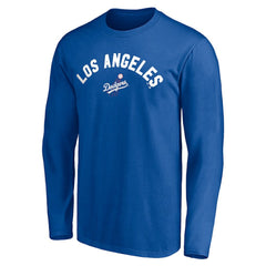 Los Angeles Dodgers Personalized Cooperstown Collection Winning Streak Long Sleeve T-Shirt - MLB