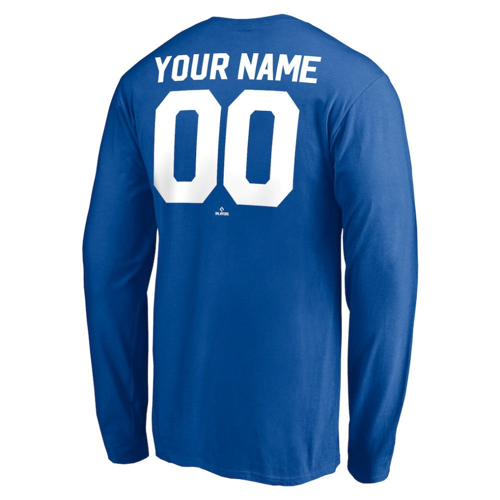Los Angeles Dodgers Personalized Cooperstown Collection Winning Streak Long Sleeve T-Shirt - MLB