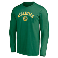 Athletics Personalized Cooperstown Collection Winning Streak Long Sleeve T-Shirt - MLB