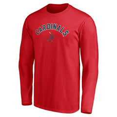 St. Louis Cardinals Personalized Cooperstown Collection Winning Streak Long Sleeve T-Shirt - MLB