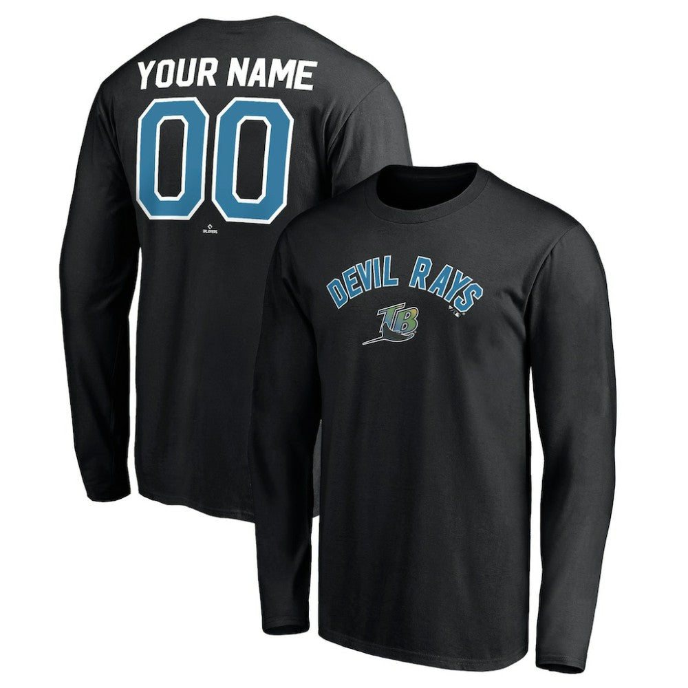 Tampa Bay Rays Personalized Cooperstown Collection Winning Streak Long Sleeve T-Shirt - MLB