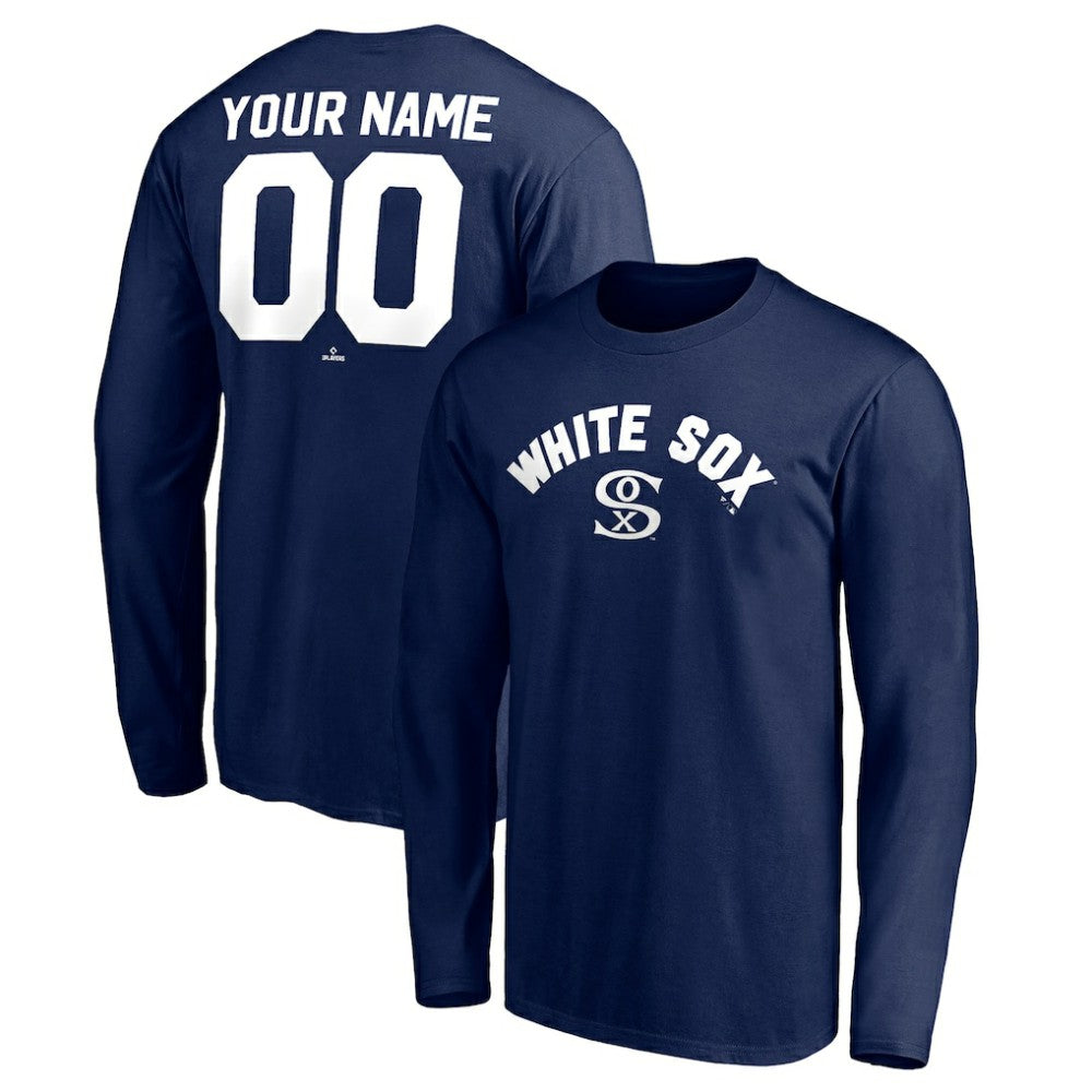 Chicago White Sox Personalized Cooperstown Collection Alternate Winning Streak Long Sleeve T-Shirt - MLB
