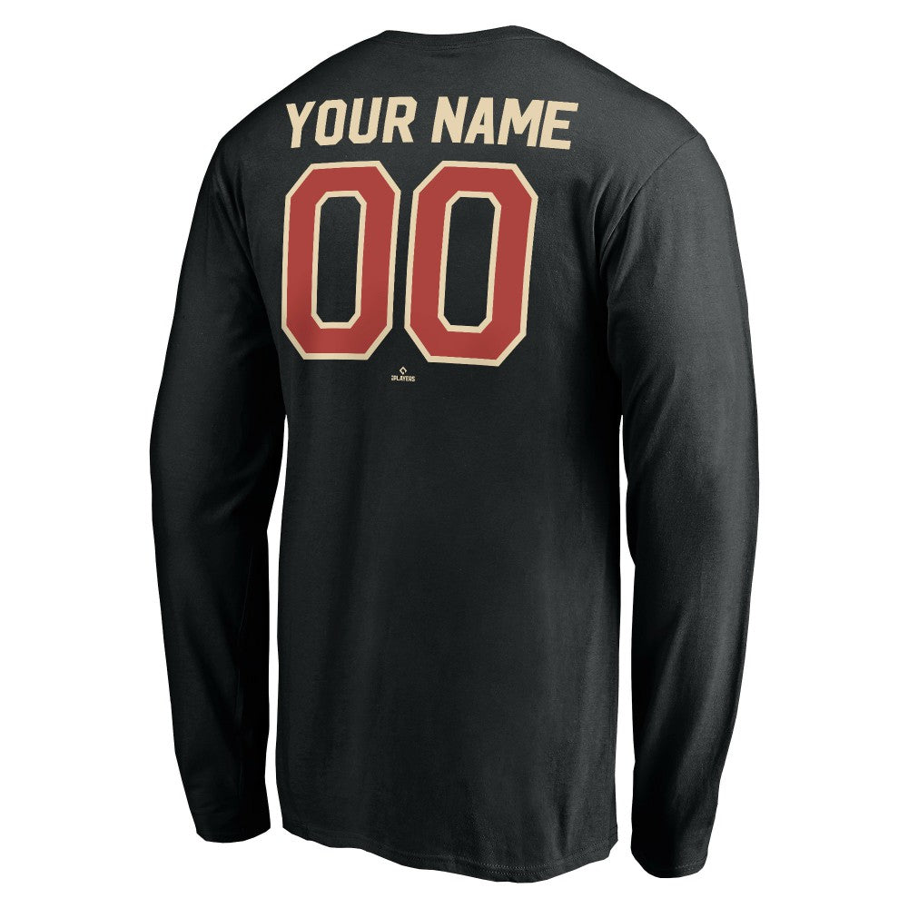 Houston Astros Personalized Cooperstown Collection Alternate Winning Streak Long Sleeve T-Shirt - MLB