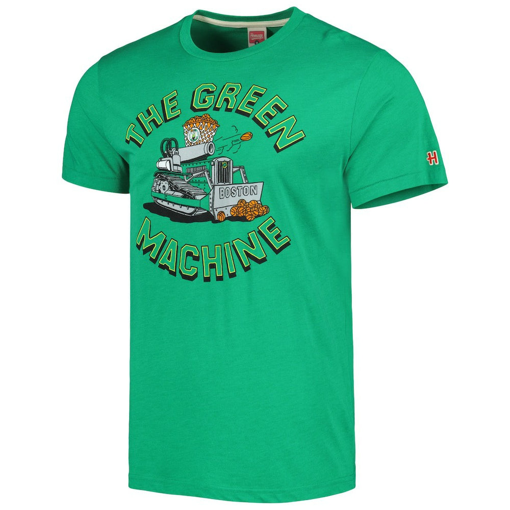 Boston Celtics Homage Unisex Hometown Hyper Local Tri-Blend T-Shirt Green - NBA