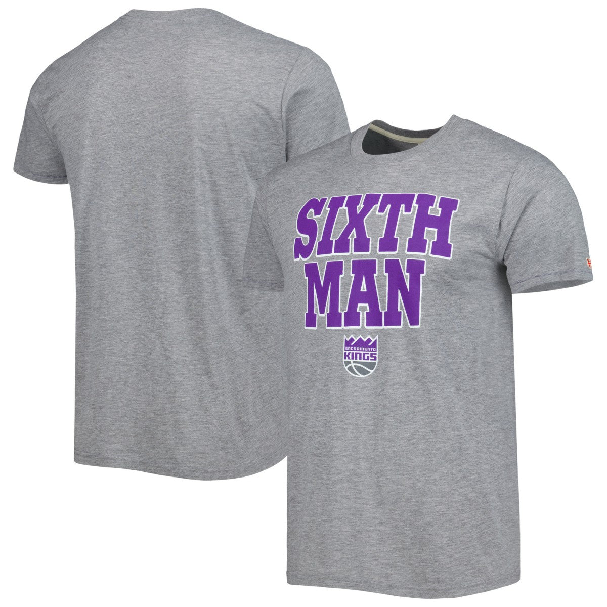 Sacramento Kings Homage Unisex Hometown Hyper Local Tri-Blend T-Shirt Heather Gray - NBA