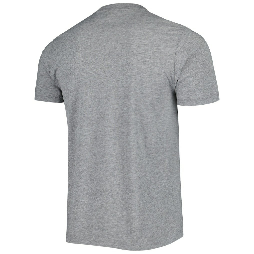 Philadelphia 76ers Homage Unisex Team Mascot Tri-Blend T-Shirt Heather Gray - NBA