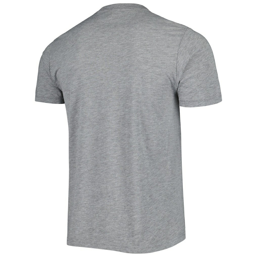 Philadelphia 76ers Homage Unisex Team Mascot Tri-Blend T-Shirt Heather Gray - NBA