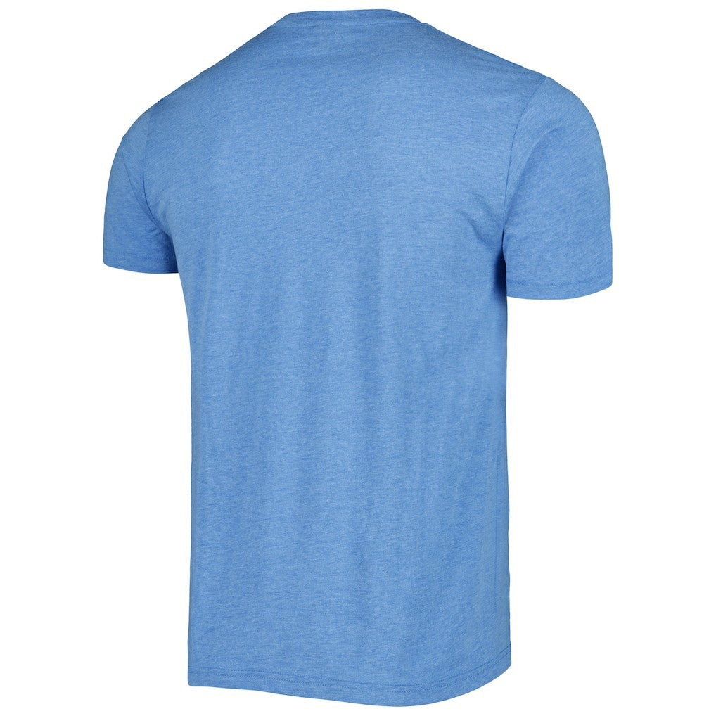 Indiana Pacers Homage Unisex Team Mascot Tri-Blend T-Shirt Light Blue - NBA