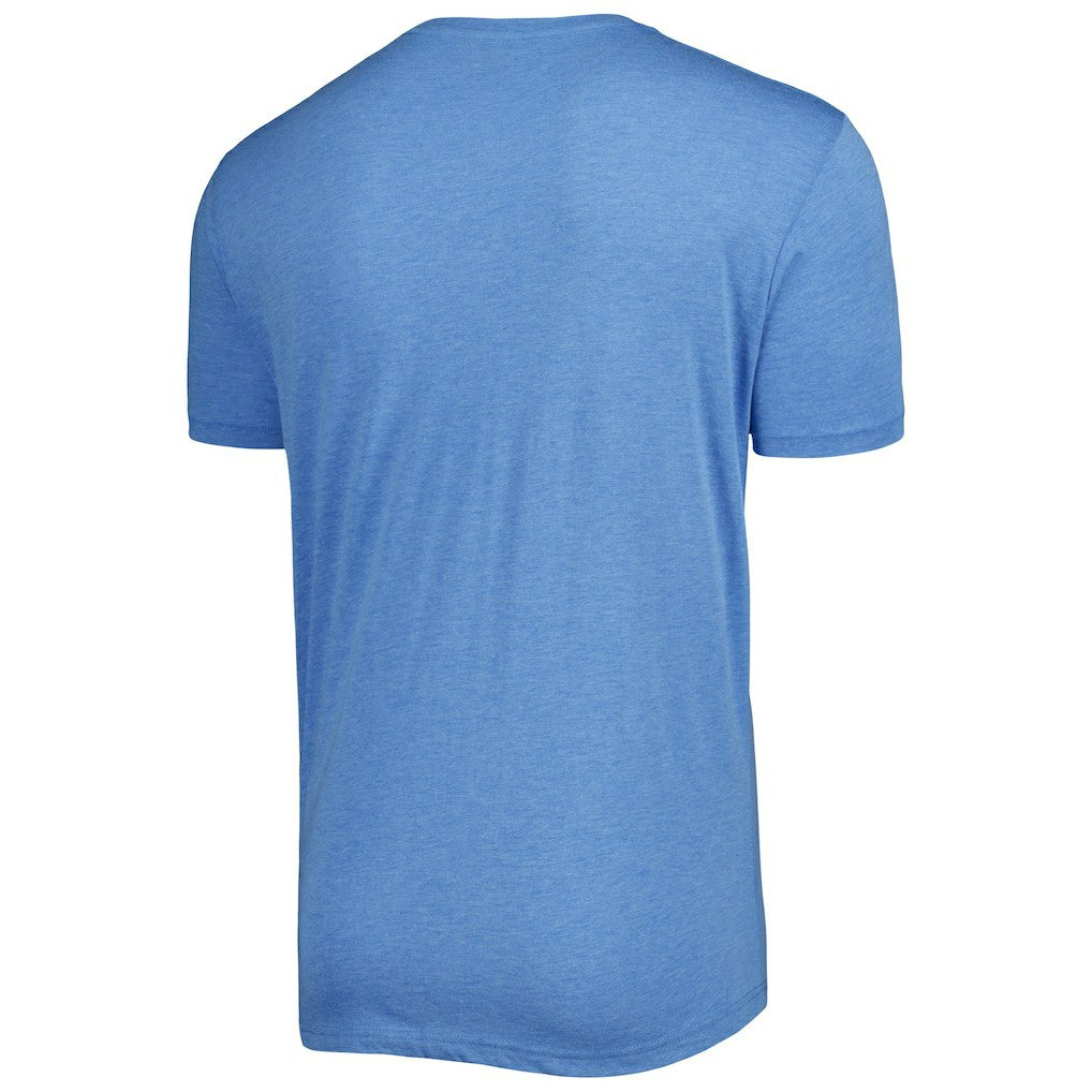 Dallas Mavericks Homage Unisex Team Mascot Tri-Blend T-Shirt Light Blue - NBA