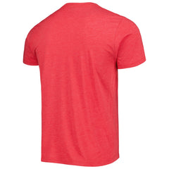 LA Clippers Homage Unisex Team Mascot Tri-Blend T-Shirt Red - NBA