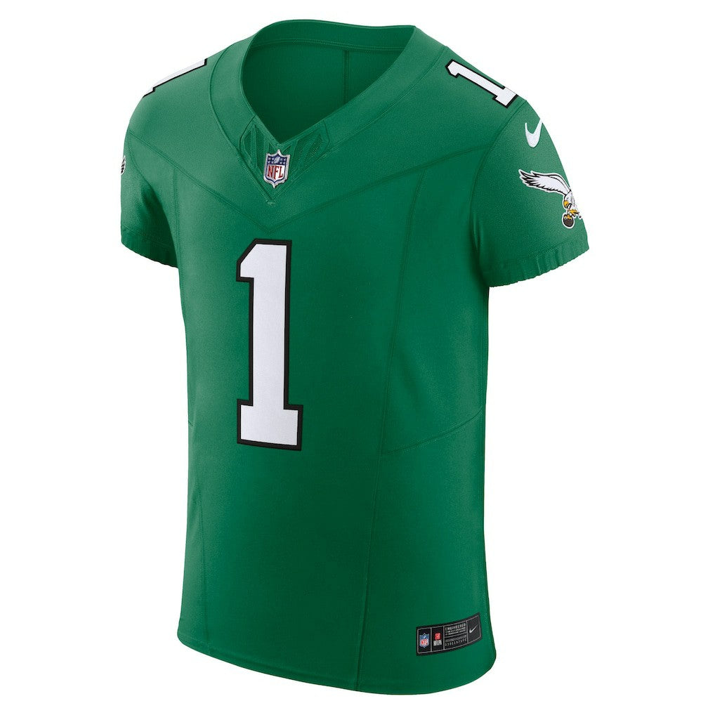 Jalen Hurts Philadelphia Eagles 2nd Alternate Vapor F.U.S.E. Elite Jersey Kelly Green | Nike for Sale