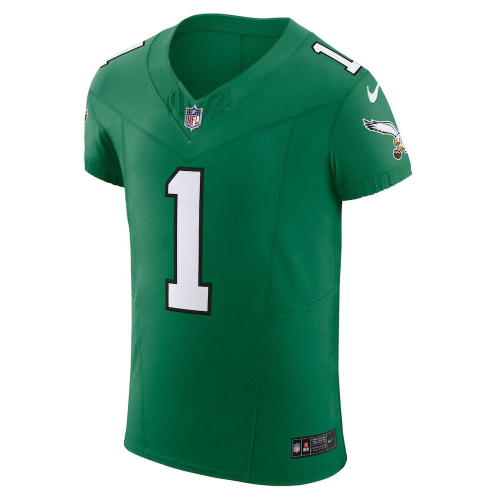 Jalen Hurts Philadelphia Eagles 2nd Alternate Vapor F.U.S.E. Elite Jersey Kelly Green | Nike for Sale