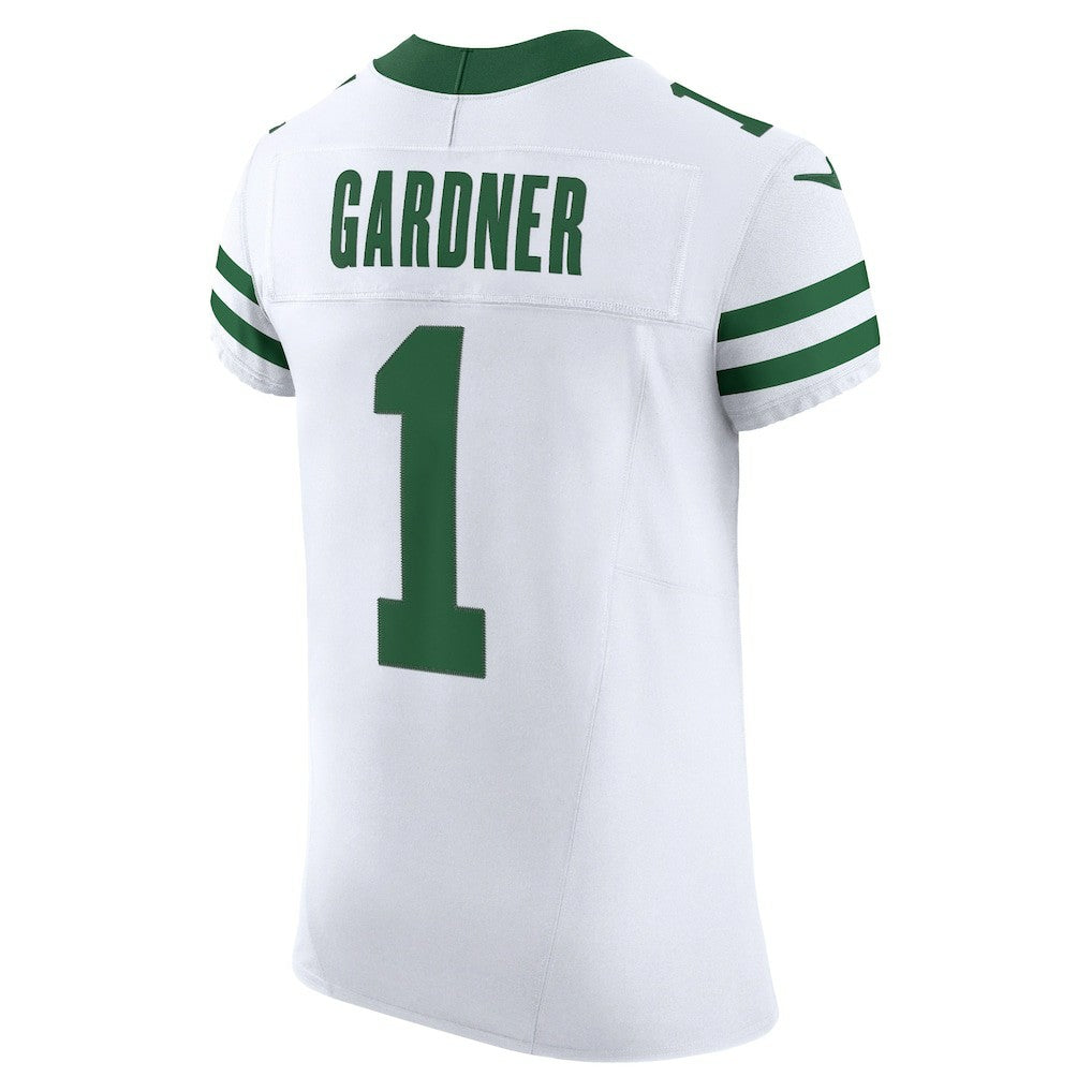 Ahmad Sauce Gardner New York Jets Alternate Vapor F.U.S.E. Elite Jersey White | Nike for Sale