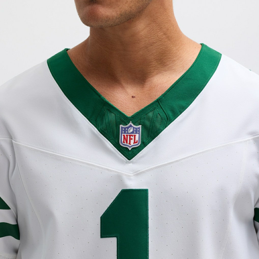Ahmad Sauce Gardner New York Jets Alternate Vapor F.U.S.E. Elite Jersey White | Nike for Sale