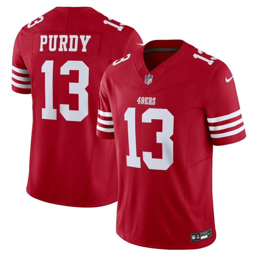 Brock Purdy San Francisco 49ers Vapor F.U.S.E. Limited Jersey Scarlet | Nike for Sale