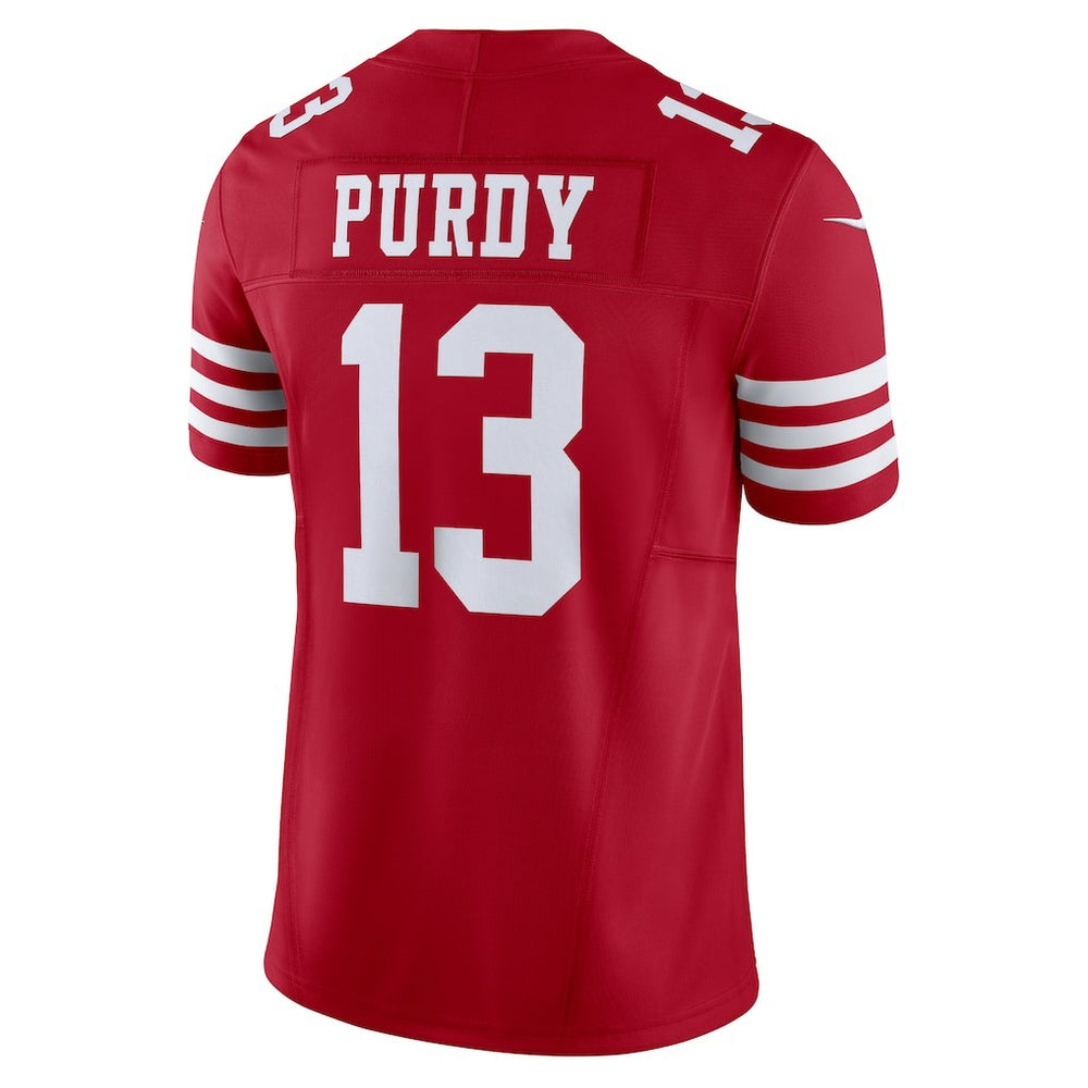 Brock Purdy San Francisco 49ers Vapor F.U.S.E. Limited Jersey Scarlet | Nike for Sale