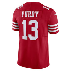 Brock Purdy San Francisco 49ers Vapor F.U.S.E. Limited Jersey Scarlet | Nike for Sale