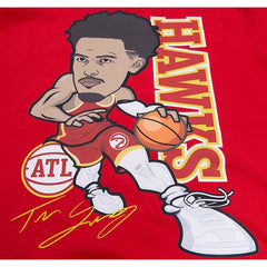 Trae Young Atlanta Hawks Pro Standard Avatar Pullover Sweatshirt Red - NBA