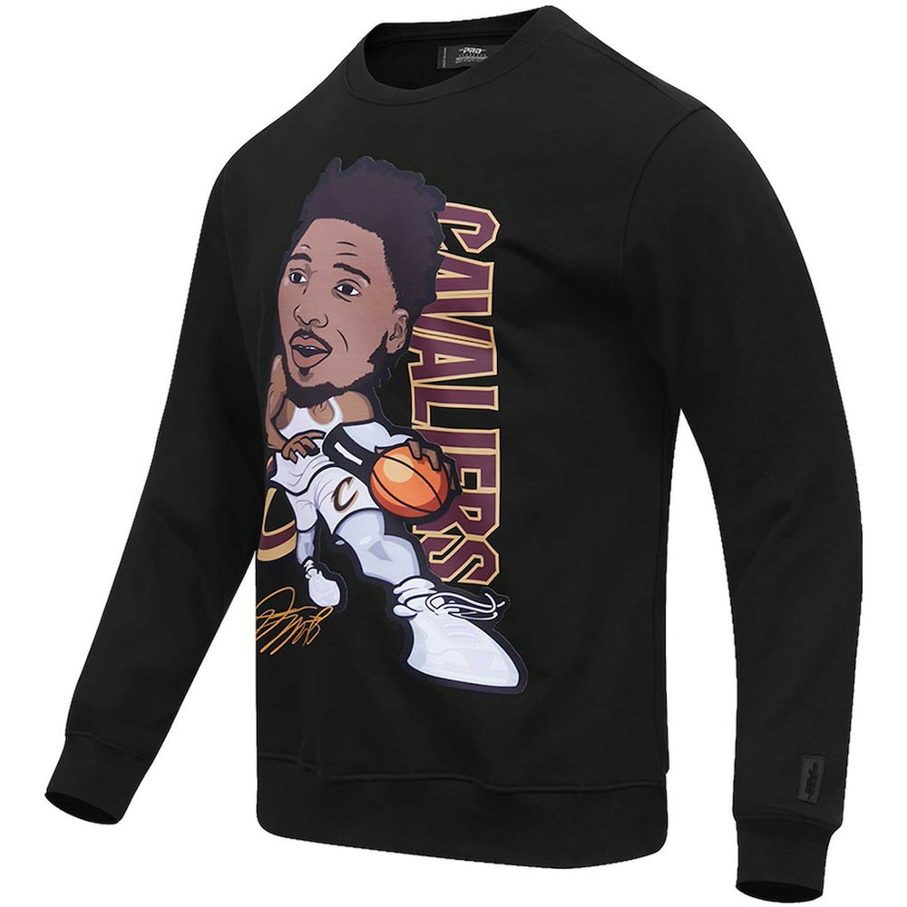 Donovan Mitchell Cleveland Cavaliers Pro Standard Avatar Pullover Sweatshirt Black - NBA
