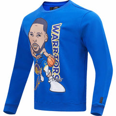 Stephen Curry Golden State Warriors Pro Standard Avatar Pullover Sweatshirt Royal - NBA
