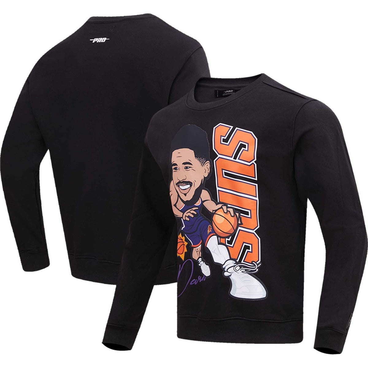 Devin Booker Phoenix Suns Pro Standard Avatar Pullover Sweatshirt Black - NBA